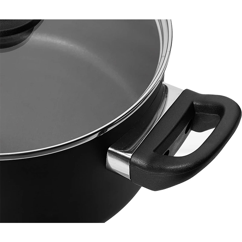 Basics Non-Stick Cookware Set Pots and Pans-8-Piece Set cookware cooking pots cookware set casserole saucepan frypan