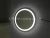 Import Bath Mirrors Type Bathroom LED Backlit Lighted Cosmetic Round Design Frameless Mirror With Light from China