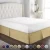 Import Bed Skirt  Soft Quadruple Pleated Dust Ruffle - Easy Fit with 16 Inch Tailored Drop from China