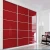Import Bedroom furniture painted glass sliding wardrobe doors from China