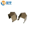 Beige Color PVC Gutter Galvanized Plastic Building Materials