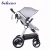 Import Belecoo hot sale baby car seat carriage 3 in 1 multi-functional baby stroller with Baby carry basket EN1888/ASTM from China