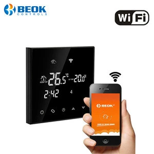 Beok TGT70WIFI-WP Wifi Function Thermostat Digital Thermometer for Water Floor Heating Temperature Controller