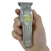 BES-9511 All Metal Cordless Salon Electric hair Trimmer buy Online Wholesale Gold  Hair Clipper Set