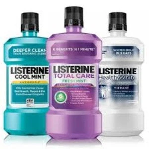 Best Listerine Mouthwash Available In Original / Cool Mint / Fresh Burst 80ml, 250ml, 500ml & 750ml