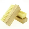Best Quality China Manufacturer Boar Pig Bristle Wooden  Shoe Brush