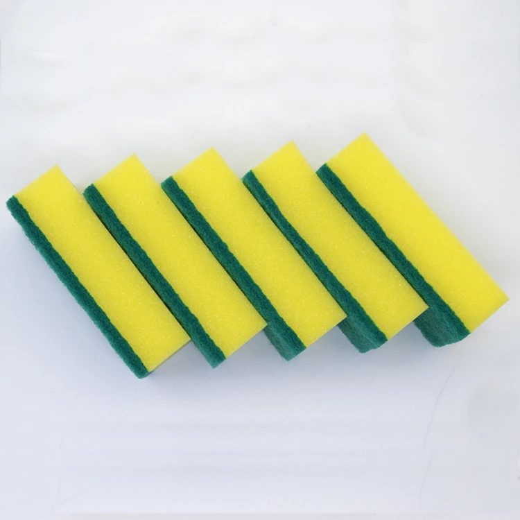 Best Sale 5/10/20Pcs High Density Scouring Pad Abrasive Cleaning Dish Cheap Green Scouring Pad