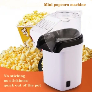 Best seller 1200W hot air house use popcorn maker small portable popcorn maker