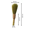 Bestseller natural handmade Indonesian mini grass broom with handle bamboo cleaning tools and home decoration