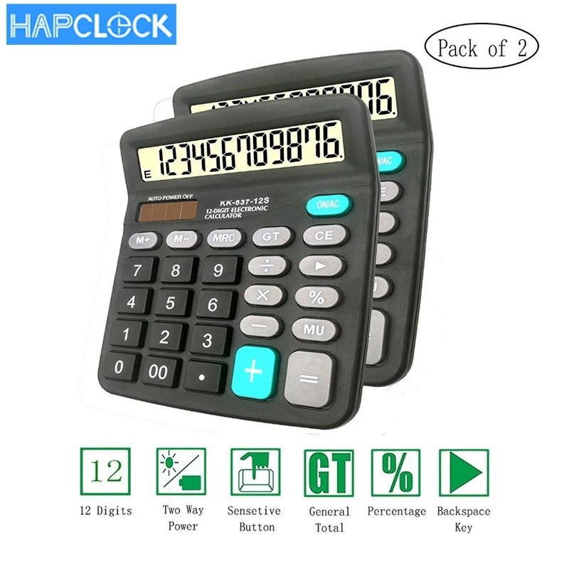 Big Button 12-digit Calculator