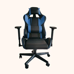 black and blue office furniture gaming chair executive chair home office furniture GM-001