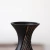 Import Black Art Restaurant Table Resin Luxury Flower Vase from China