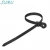 Import Black Color Mountable Head cable Ties mount head screw zip ties from China