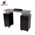 Import Black manicure tables and pedicure chairs nail station hot sale desk from China