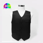Black NIJ IIIA 3A and Level 2 Stab Concealable Aramid Bulletproof Vest