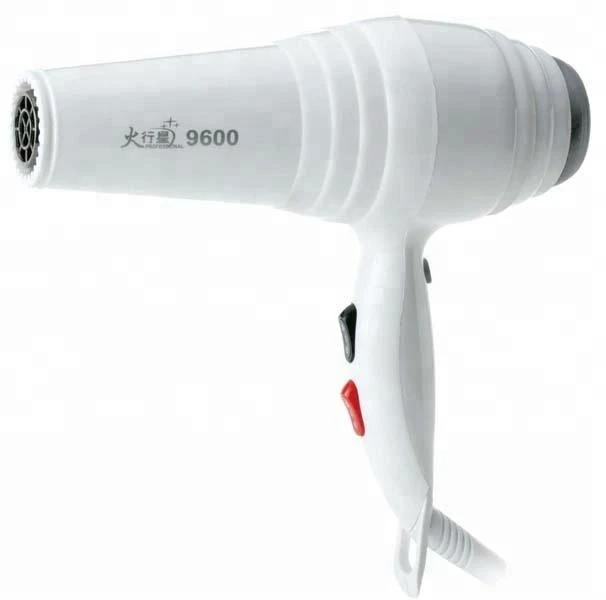 Black Nylon Material salon Hair dryer 2300W Hair Blow Dryer with blue light and cold shot