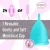 Import Blossom Menstrual Cup Is Better Than Hands Down! Say No to Tampons. Get Blossom Cups for Menstrual (Small, Blue) from China