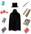 Import Blue Magic Box Magician Set for Kits 6-8 Including Magic Wand 90 cm Length Magic Cape 17.5 cm Width Magical Black Hat Bunny Toy from China