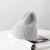 Import BN210111 2021 New Arrival Knitted Hat Machine Knit Angora Blend 2020 Soft Wool Knitted Women Winter Hats Knitted Beanie Hat from China