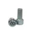 Import Bolt and nut hexagon socket screw DIN912  hot forging hex socket bolt from China