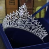 Bridal Princess AAA CZ Tiara Wedding Crown Veil Hair Accessory