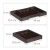 Import Brown black bamboo cutlery tray 100% handmade bamboo storage box fashion household kitchen storage box from China