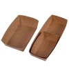 brown eco-kraft food trays,biodegradable food tray,corrugated food paper tray