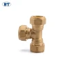 BT6021 10% discount 1/2"-2" BOTE brass valve pex pipe fitting