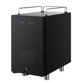 BTB Stainless Steel Touch Screen Combine Personal Fridge Beverage Cooler Office Fridge Compact Freezer Mini Cooler Fridge