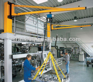 BX Model 360 slewing degree 1 ton rotate jib crane