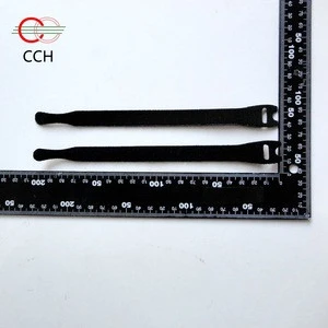 Cable Strap 2019 All purpose 1/2x8inch 12x200mm Black Reusable hook and loop cable tie wire management