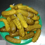 CANNED PICKLED CUCUMBER/ CORNICHONS/ GHERKIN IN 1500ML JAR FROM VIETNAM IN WINTER CROP 2020