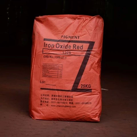 CAS 1332-37-2 Inorganic pigments cement products paint colorant iron oxide iron oxide red