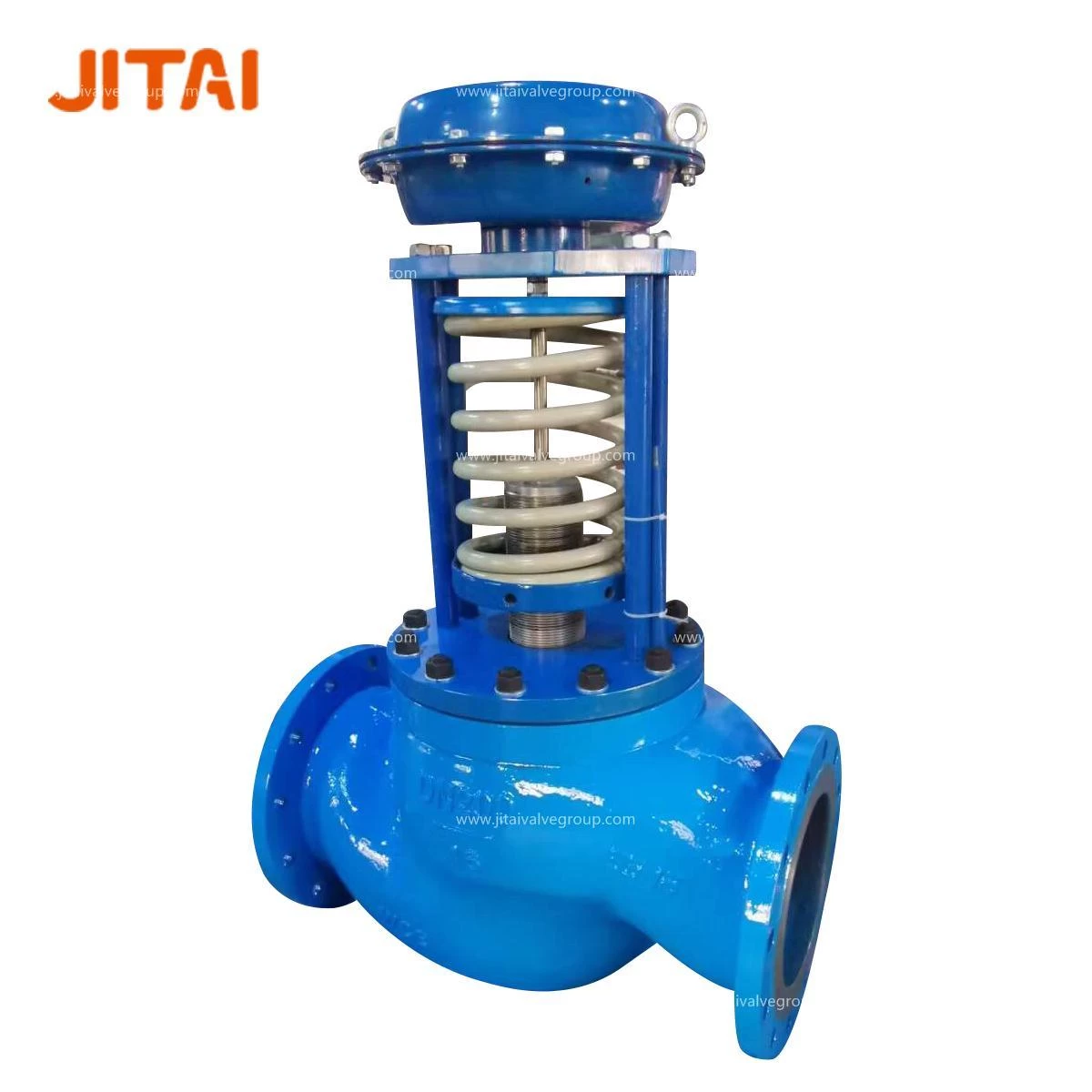 Buy Cast Steel Large Size Linear Self-operated Control Valve For Steam ...