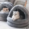 Cat Bed for Indoor Cats Anti-Slip & Water-Resistant Bottom