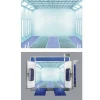 CE approved automatic car spray booth, car paint room, paint cabin