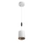 Import CE ETL Approved Low UGR Nordic Modern LED Acrylic Pendent Lighting Chandelier 0-10V Dimmable White/Black/Sliver  20W from China