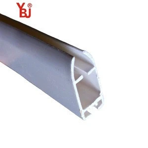 Ceiling Mount Plastic PVC Curtain Track Rail for Hospital or Window