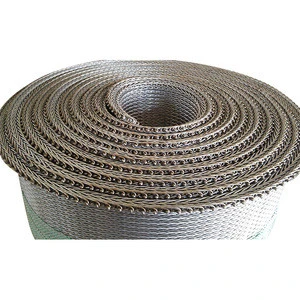 Chain Driven  Balanced Eye link  Weave Heat Resistance  304 316 Stainless Steel  Conveyor Belt