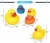 Import Cheap custom bath toy rubber duck with sound from China