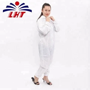 Cheap Disposable Waterproof Protective Clothes Safety Coverall