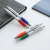 Import Cheap free sample promotion office school stationery writing plastic ballpoint ball pens with custom logo imprint company brand from China