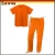 Import Cheap poly cotton  V neck Hospital uniform suit prison workwear from China