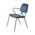 Import Cheap price high quality home furniture popular modern fabric dining chair with metal legs from China