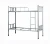 Import cheap price hostel adult steel bunk bed from China