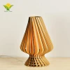 Cheap Price Indoor table light Led decorative hotel Modern Wooden led table lamp