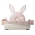 Import Children kid size single double Leather bed bedroom kid furniture set rabbit from China