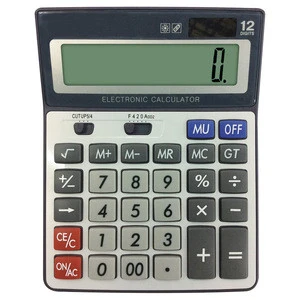 China factory big display hot selling 14 digits high quality electronic calculator