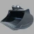 Import China Factory Construction Machinery Parts spare parts excavator bucket from China