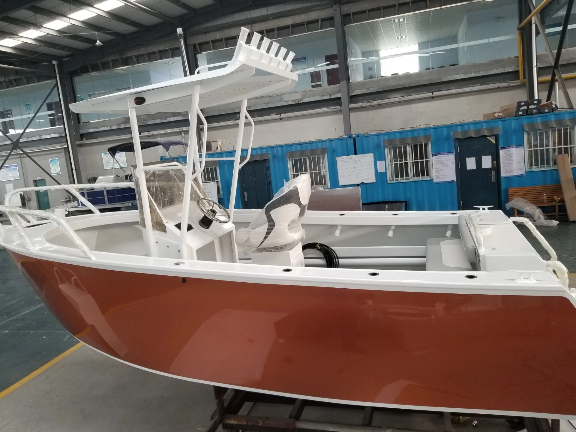 China factory open center console fishing boat